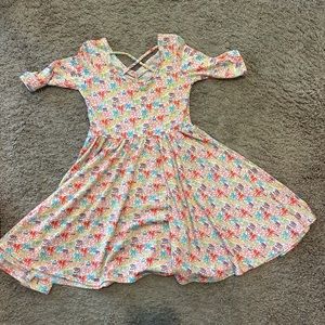 Dot dot smile ballerina twirl dress